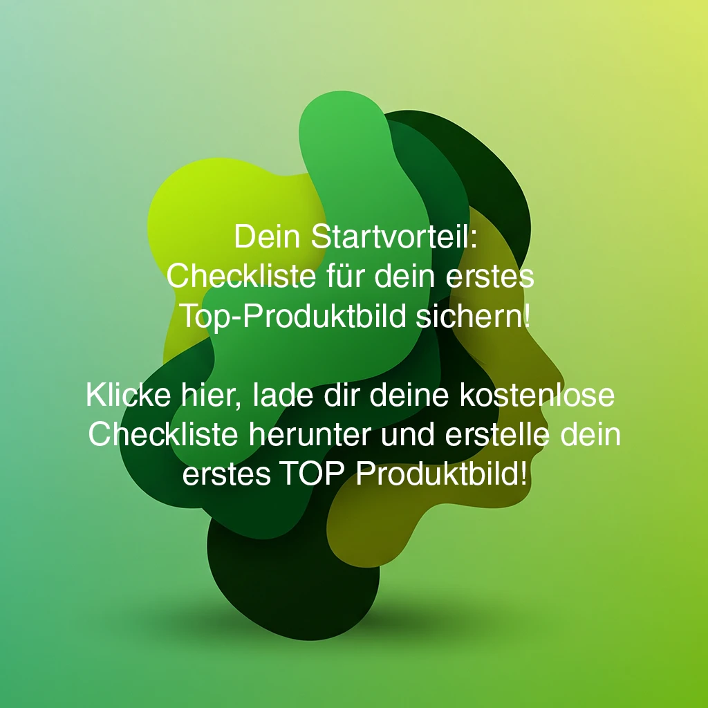Checkliste fuer dein erstes Prtoduktbild